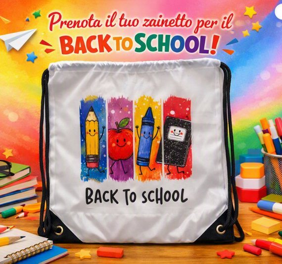 Zainetto poliestere scuola materna